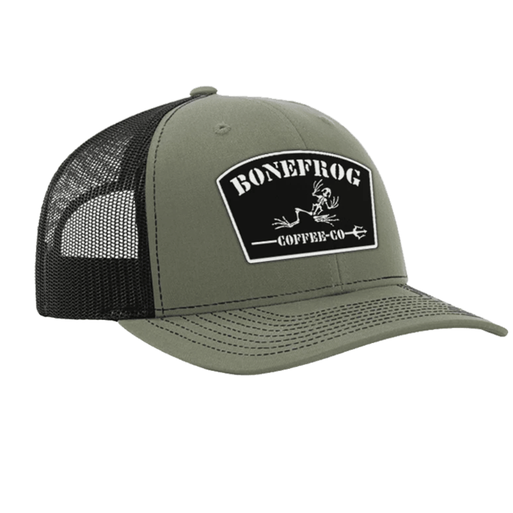 Trucker Hat with Bonefrog Patch