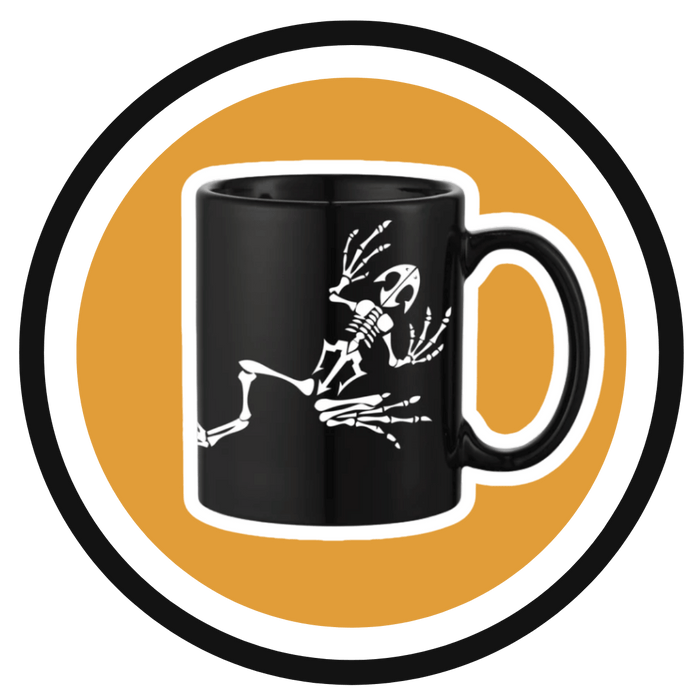 Add a BoneFrog coffee mug