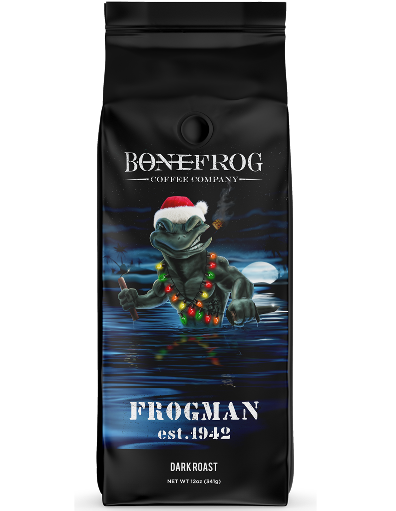 SEASONAL BAG*** SANTA Frogman Blend
