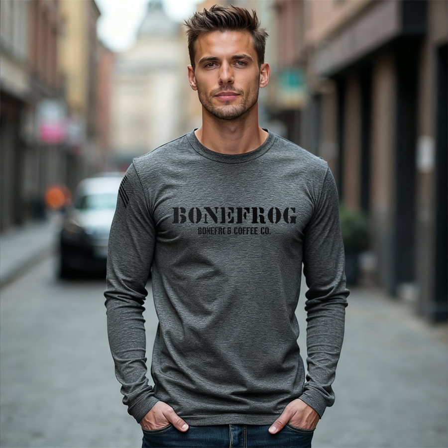 Bonefrog® Coffee Vintage Long Sleeve