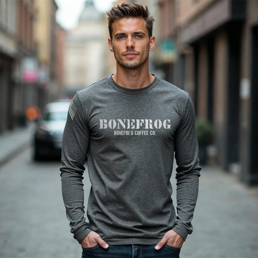 Bonefrog® Coffee Vintage Long Sleeve
