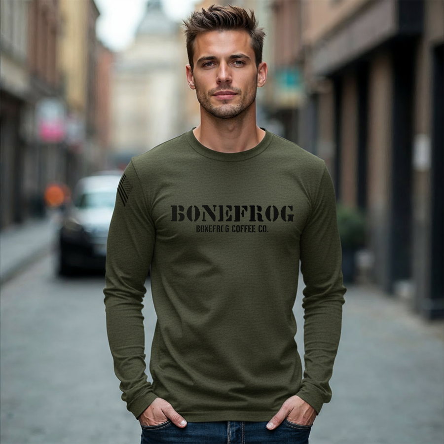 Bonefrog® Coffee Vintage Long Sleeve