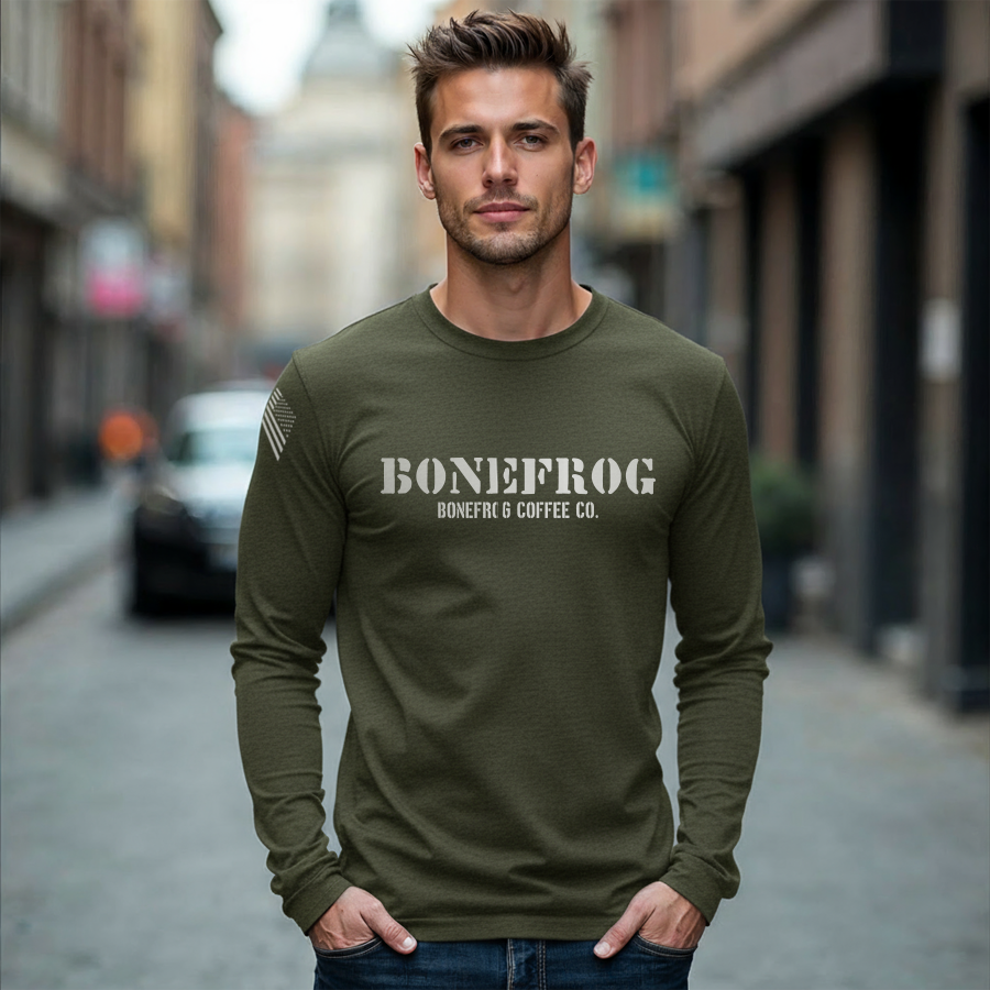 Bonefrog® Coffee Vintage Long Sleeve