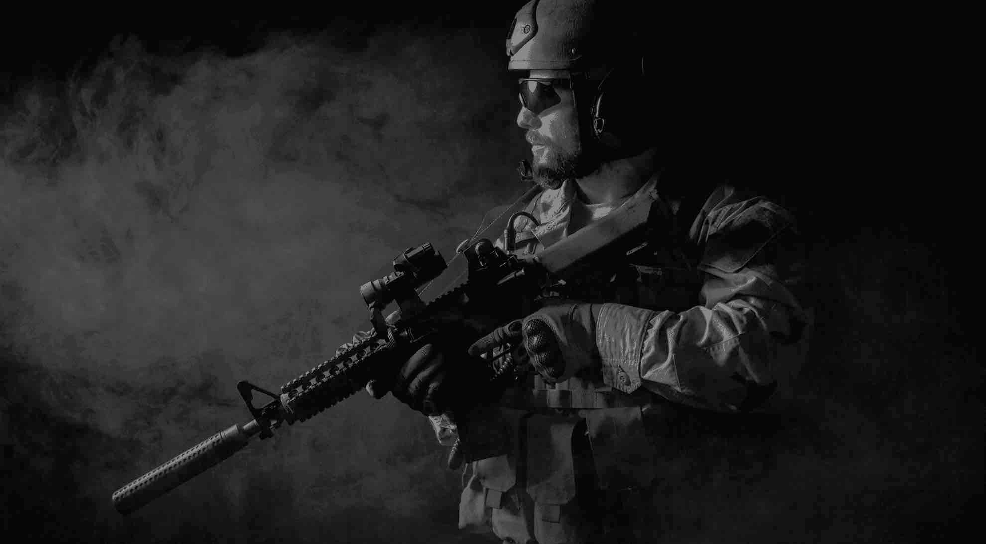 Navy Seal in uniform