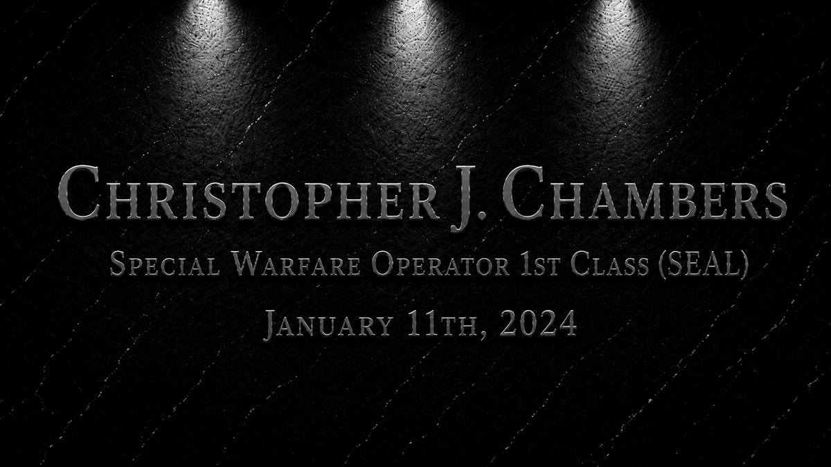 Christopher J. Chambers: Courage in the Face of Danger