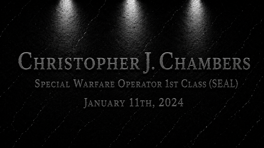 Christopher J. Chambers: Courage in the Face of Danger