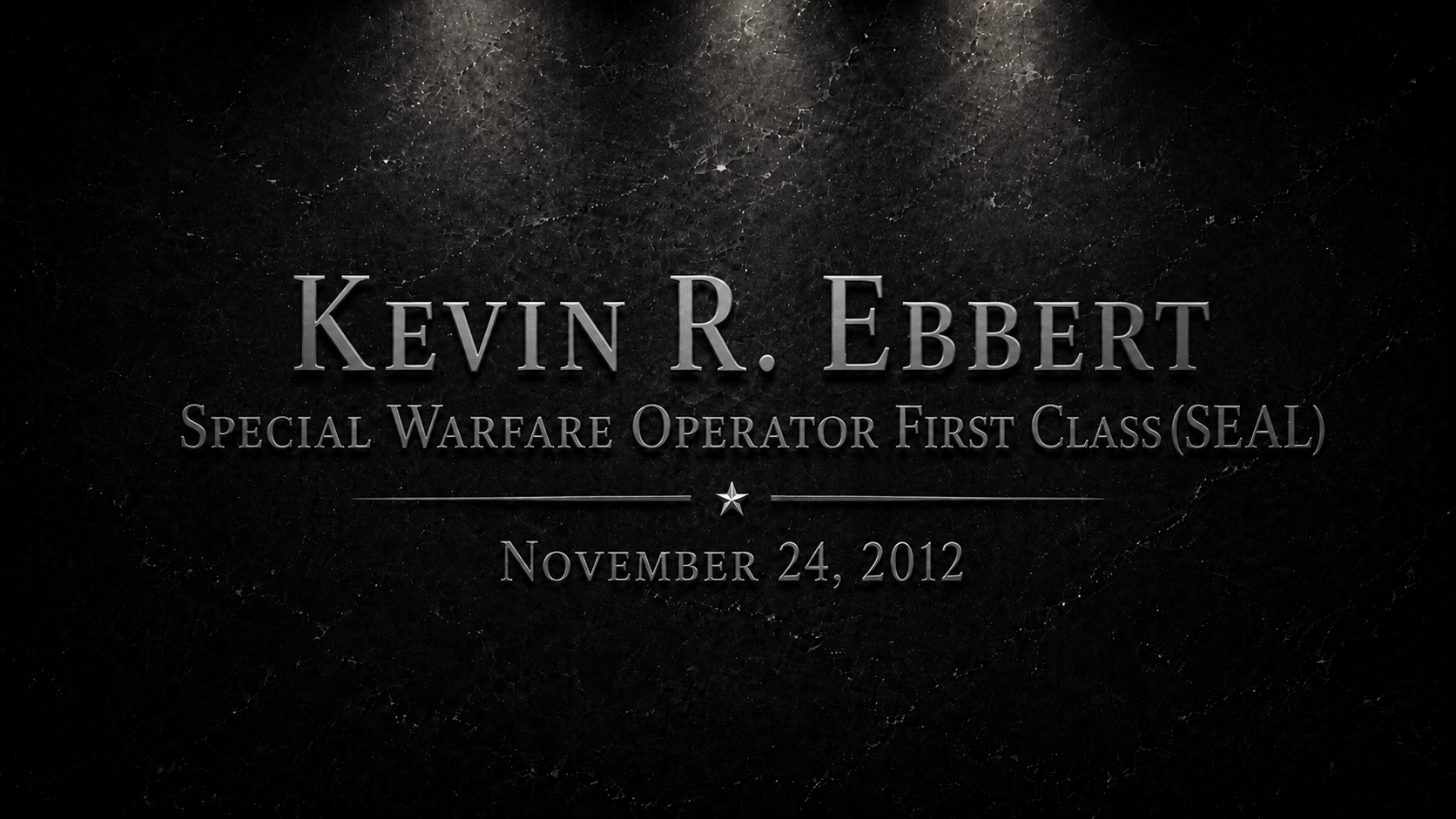 Kevin R. Ebbert: A Healer and a Warrior