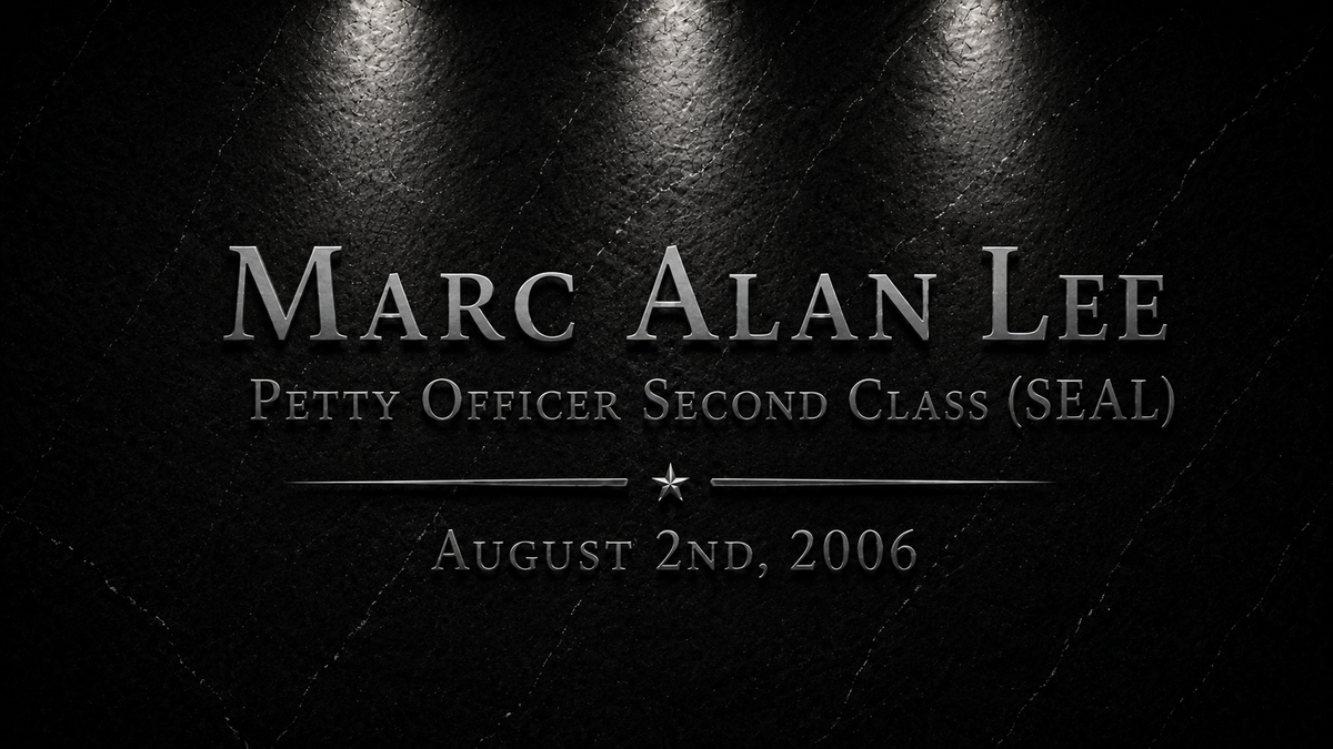 Marc A. Lee: The First SEAL Fallen in Iraq, A Legacy of Courage and Sacrifice