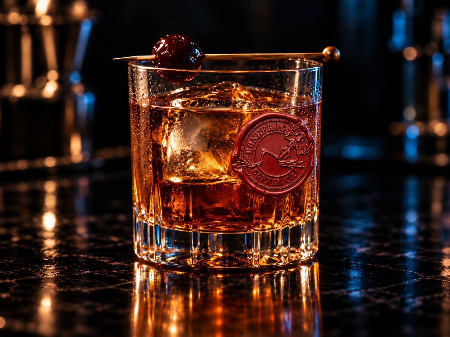 Old Glory: A Bourbon Cocktail on Red, White, Brew