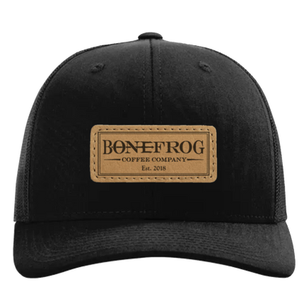 *****CLOSE OUT SALE***** BoneFrog® Statesider Leather Patch Hat