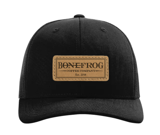 *****CLOSE OUT SALE***** BoneFrog® Statesider Leather Patch Hat