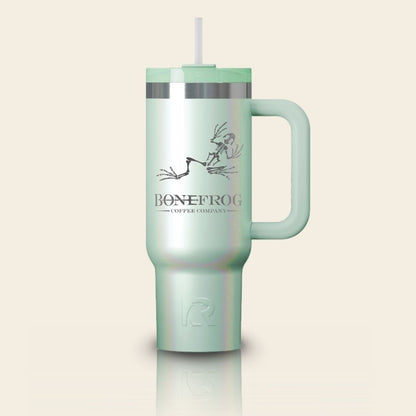 Bonefrog® RTIC® Fresh Mint Glitter 30oz Trip Tumbler