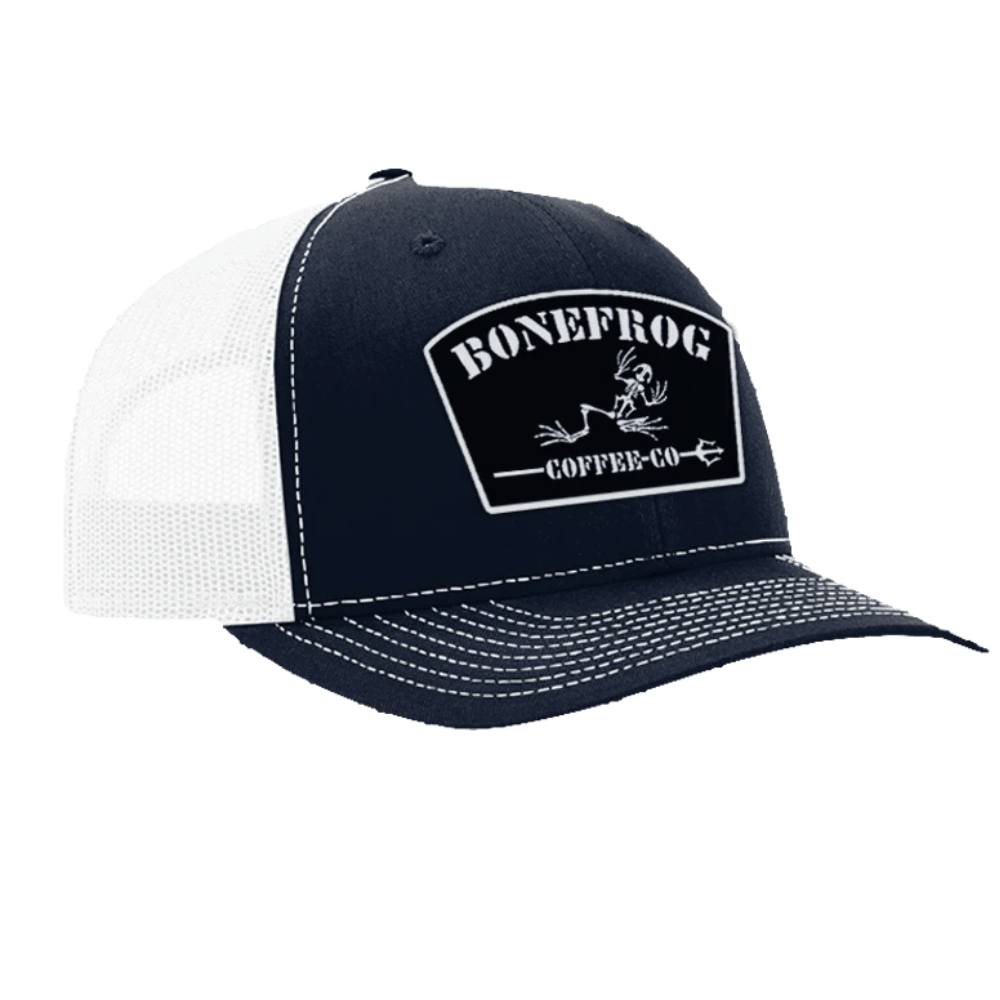 Trucker Hat with Bonefrog Patch