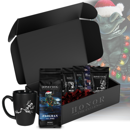 Frogman Holiday Gift Box (ground)