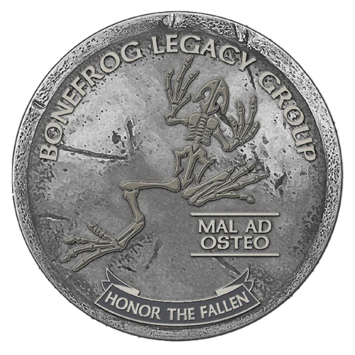 Bonefrog Legacy Group Challenge Coin
