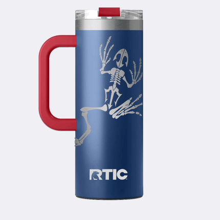 BR BoneFrog Red & Blue Engraved RTIC® 20oz Coffee Tumbler