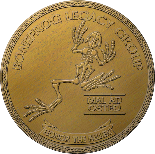 Bonefrog® Legacy Group Challenge Coin
