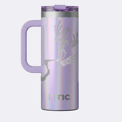 BoneFrog RTIC® Glitter & Engraved 20 oz Travel Mug
