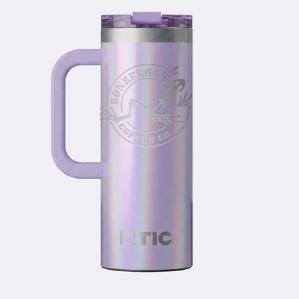 BoneFrog RTIC® Glitter & Engraved 20 oz Travel Mug