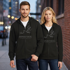 Small / Black with battleship grey logo