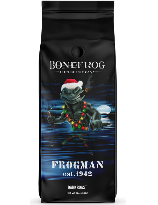 ***SEASONAL BAG***   SANTA Frogman Blend
