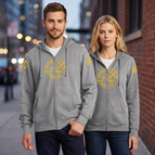 Athletic Grey with gold