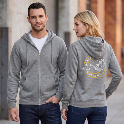 BoneFrog Origin Full-Zip Hoodie, Athletic Grey