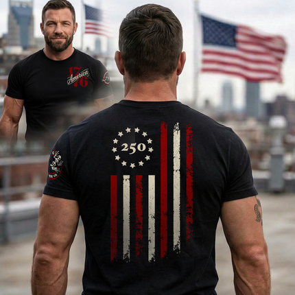 BoneFrog Happy 250th Birthday America Shirt