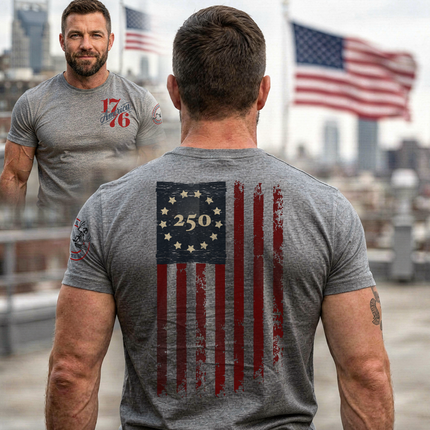 BoneFrog Happy 250th Birthday America Shirt
