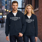Small / Navy Blue with white logo