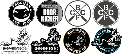 Bonefrog® Coffee Decals