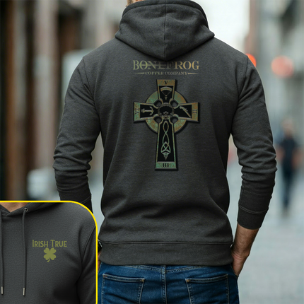 BoneFrog® Coffee IRISH TRUE Hoodie