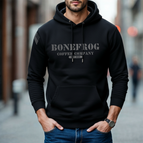 Black with battleship grey logo