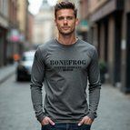 Heather Grey with Black