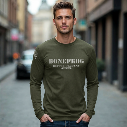 Bonefrog® Coffee Vintage Long Sleeve