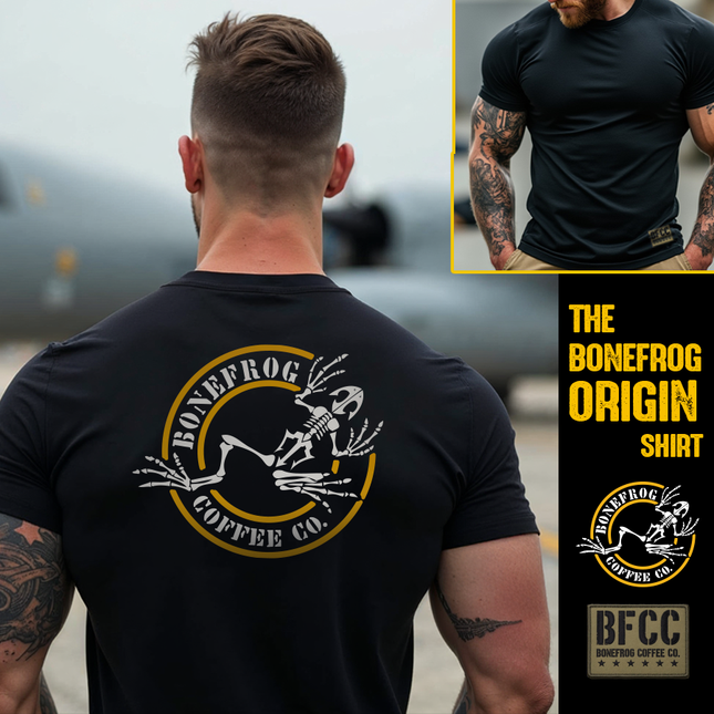 BoneFrog® Coffee Origin T-shirt