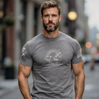 Athletic Grey with white