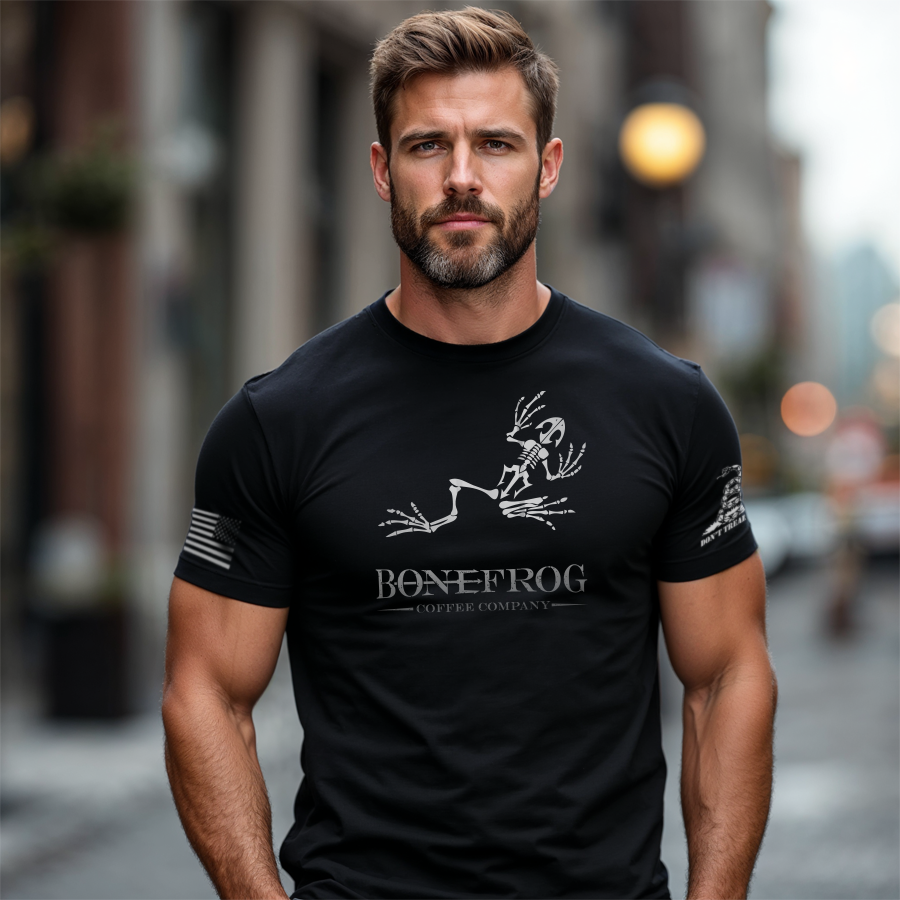 Men's Classic BoneFrog® Coffee T-shirt