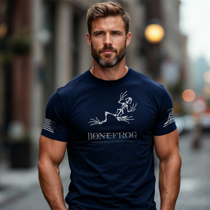Men's Classic BoneFrog® Coffee T-shirt