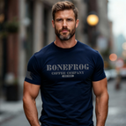 Navy Blue with Battleship Grey