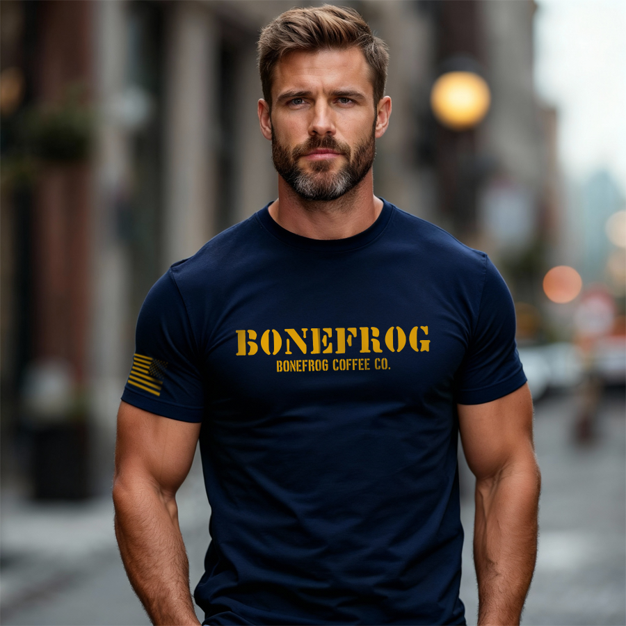 Men's Vintage Bonefrog® Coffee T-Shirt