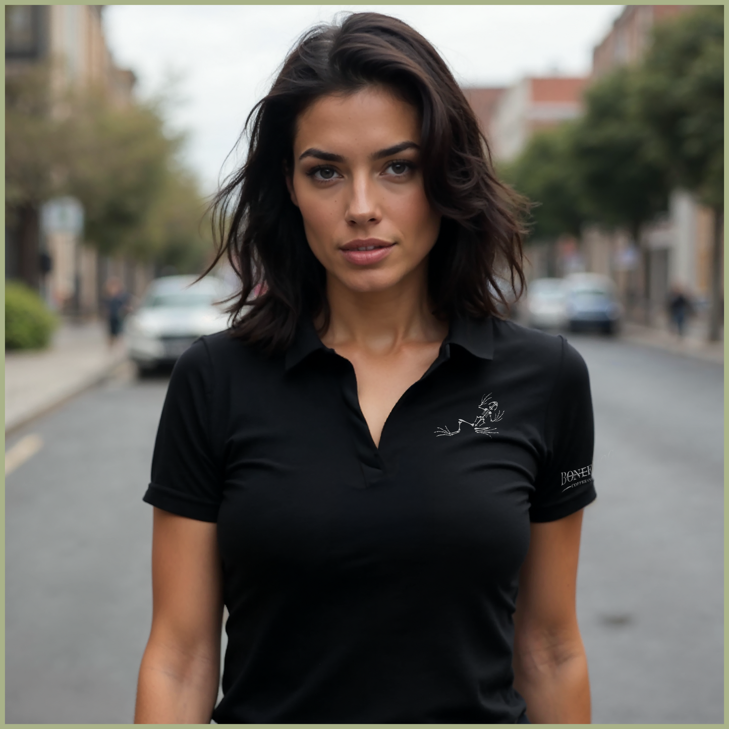 Women’s Bonefrog® Coffee Polo Shirt