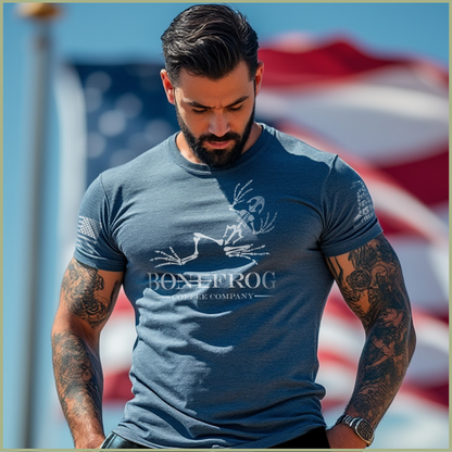 Men's Classic BoneFrog® Coffee T-shirt