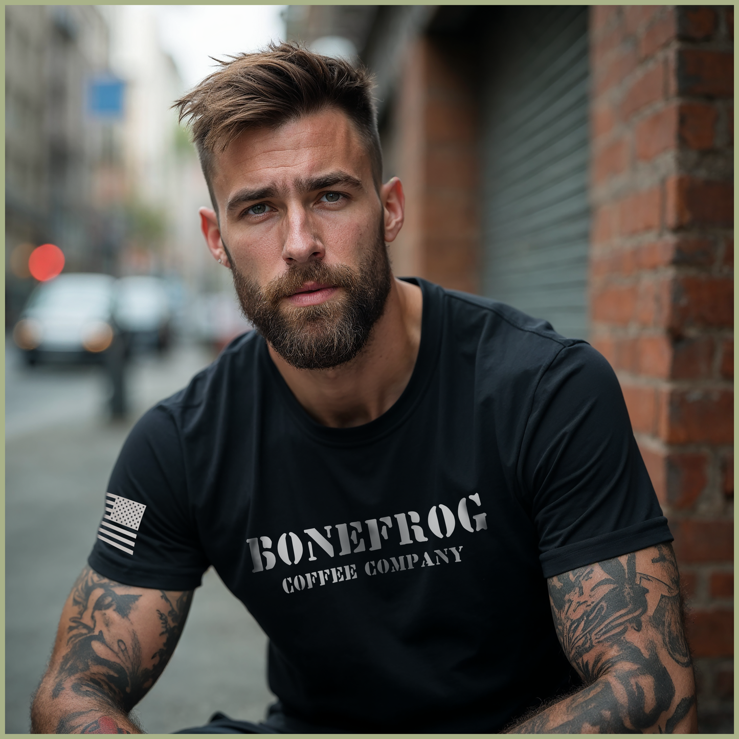 Men's Vintage Bonefrog® Coffee T-Shirt