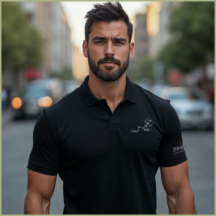 Bonefrog® Coffee Polo Shirt Men’s