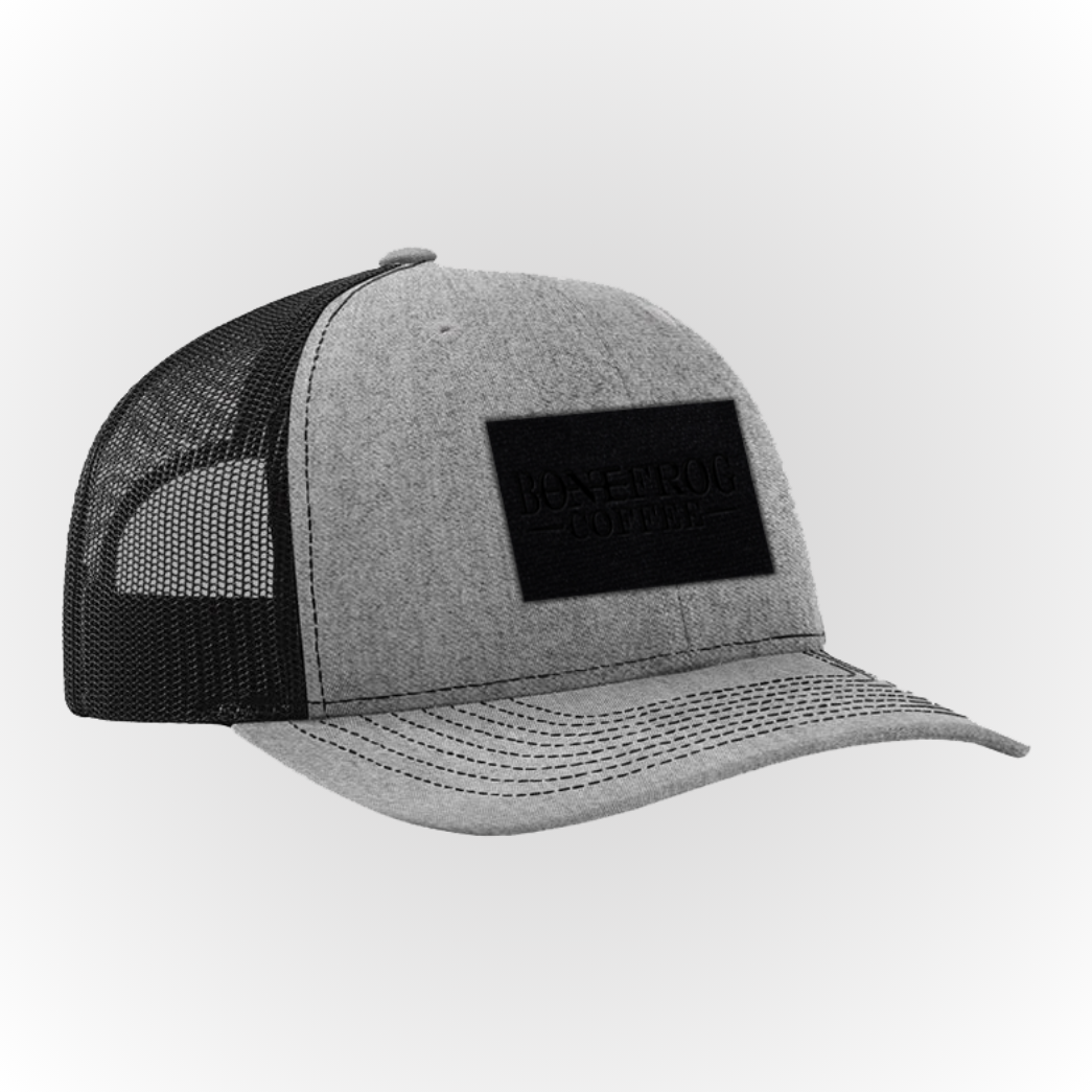 BoneFrog Trucker Hat with Patches