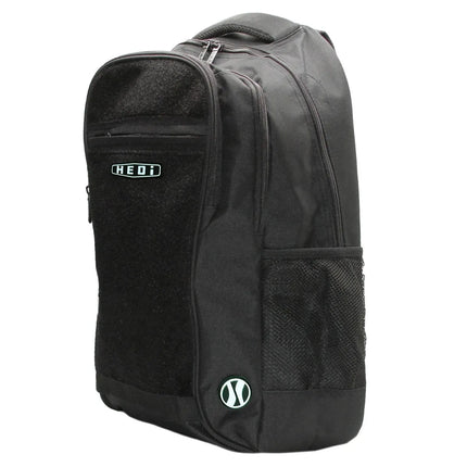 HEDi-PACK VOYAGER (Black) - Hook & Loop Backpack side view