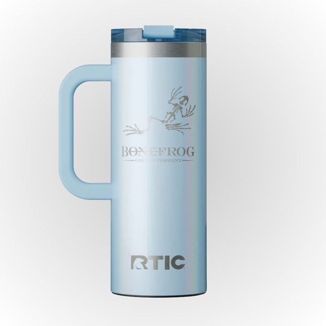 BoneFrog RTIC® GLITTER & ENGRAVED 20 oz Travel Mug