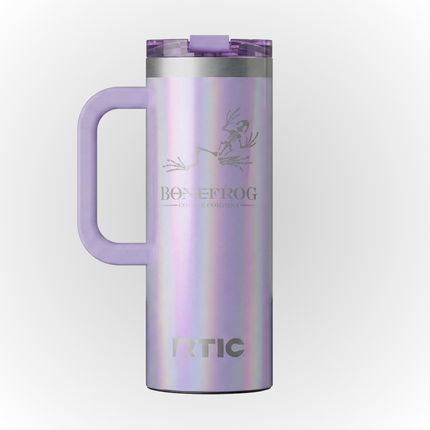 BoneFrog RTIC® GLITTER & ENGRAVED 20 oz Travel Mug