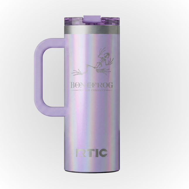BoneFrog RTIC® GLITTER & ENGRAVED 20 oz Travel Mug